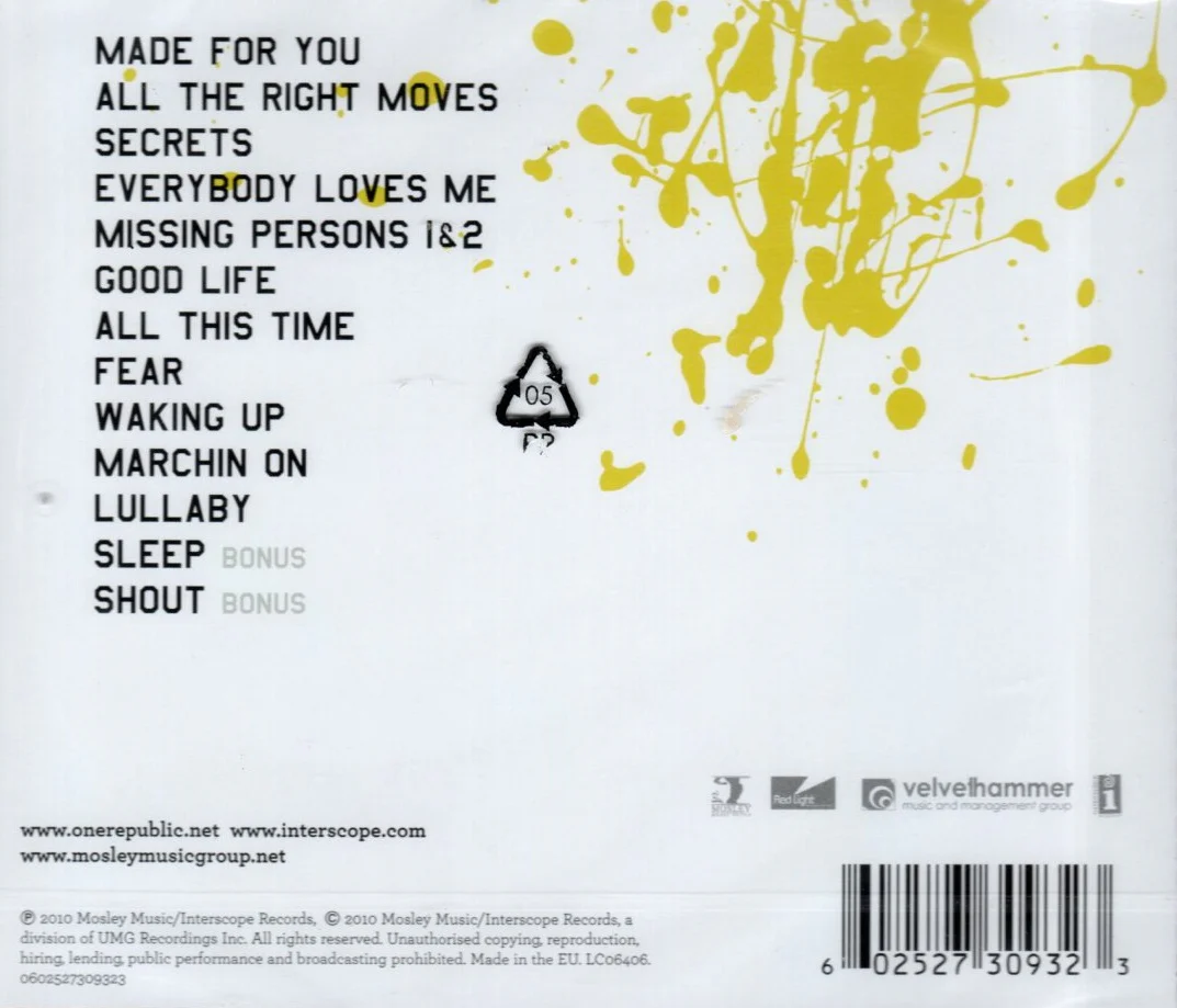 CD OneRepublic – Waking Up - Image 2