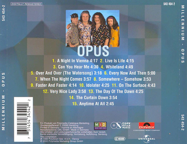 CD Opus – Millennium Edition - Image 2