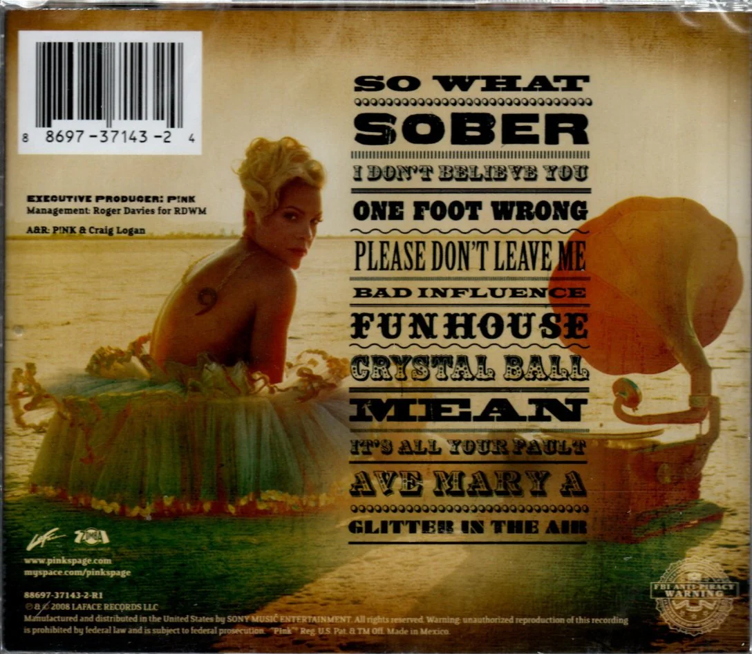 CD P!NK – Funhouse - Image 2