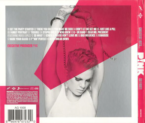 CD P!nk – Greatest Hits... So Far!!! - Image 2