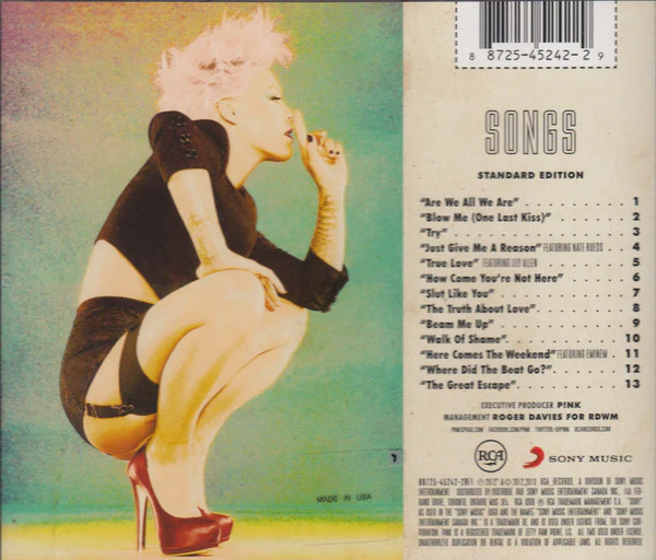 CD P!nk – The Truth About Love - Image 2