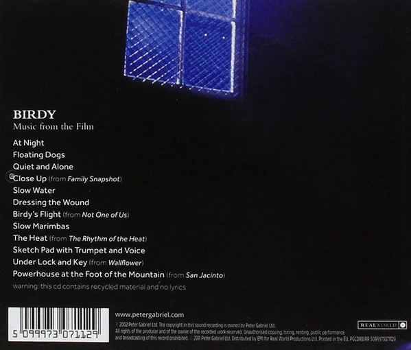 CD Peter Gabriel – Birdy - Image 2