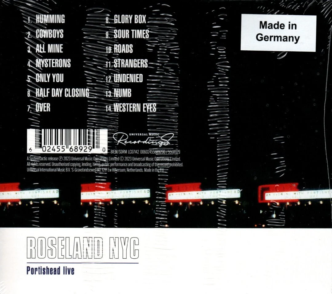 CD Portishead – Roseland NYC Live - Image 2