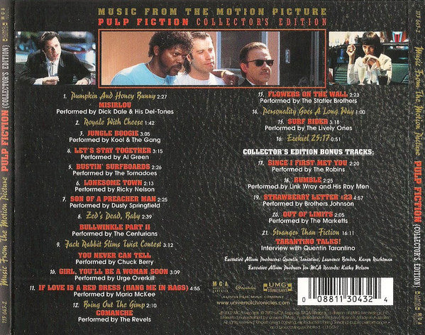 CD Pulp Fiction: Music From The Motion Picture (Collector's Edition) - Image 2