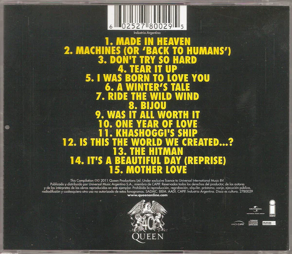 CD Queen ‎– Deep Cuts 3 (1984-1995) - Image 2