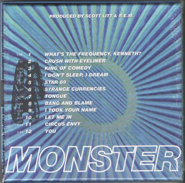 CD R.E.M. – Monster - Image 2