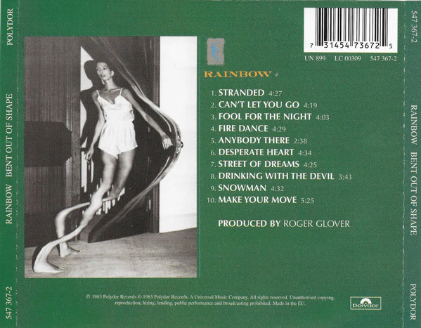 CD Rainbow – Bent Out Of Shape - Image 2