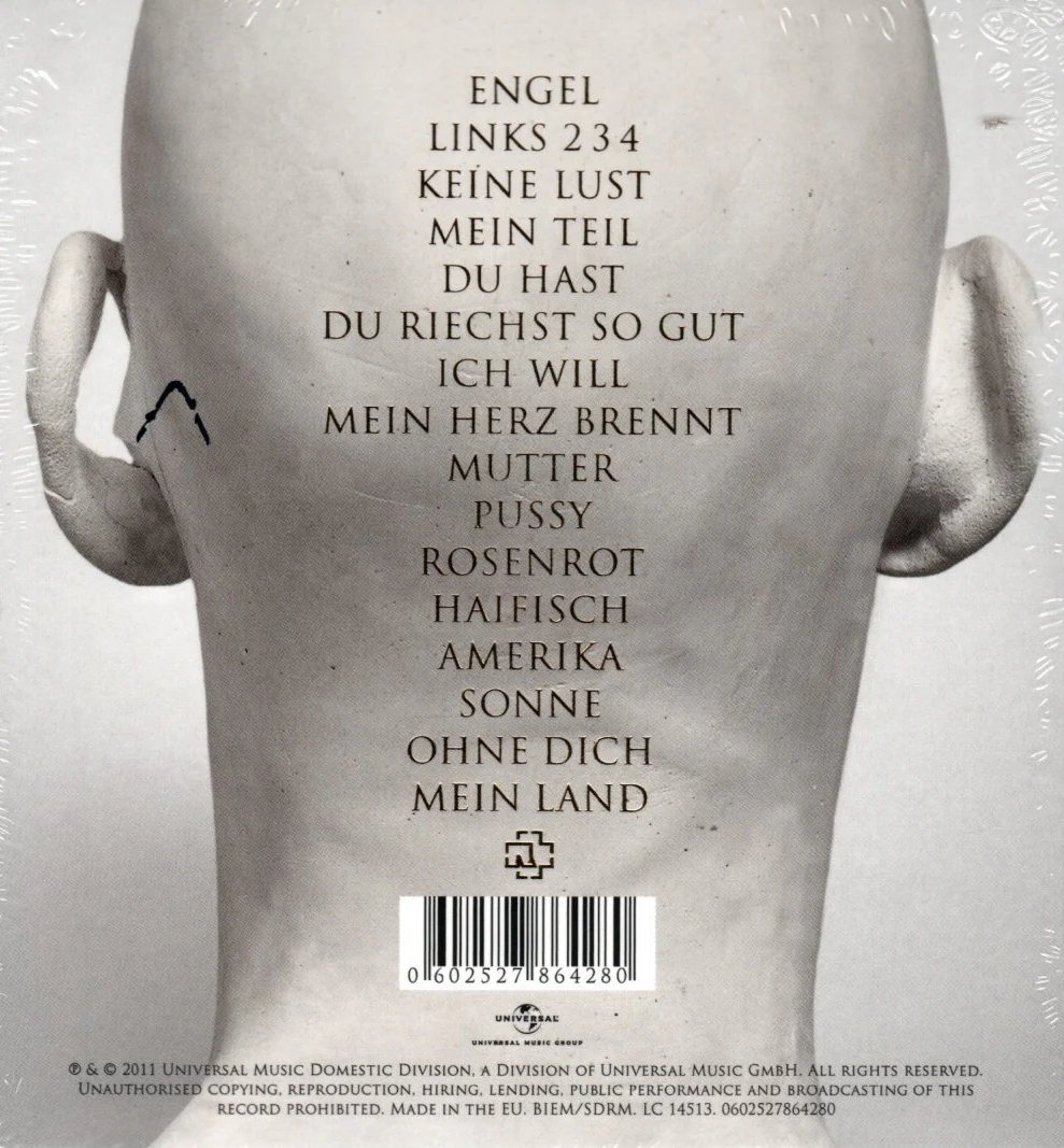 CD Rammstein – Made In Germany (1995-2011) - Image 2