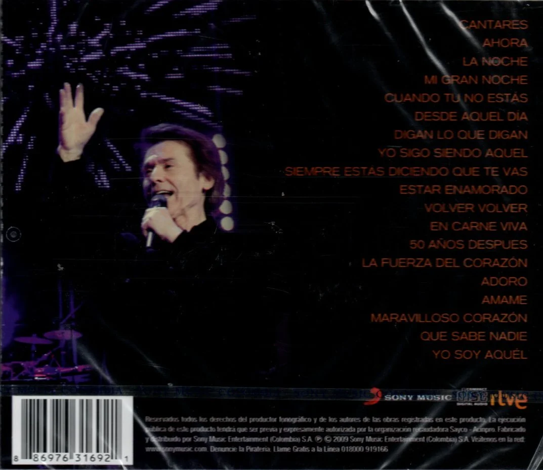 CD Raphael – 50 Años Después (En Directo) - Image 2
