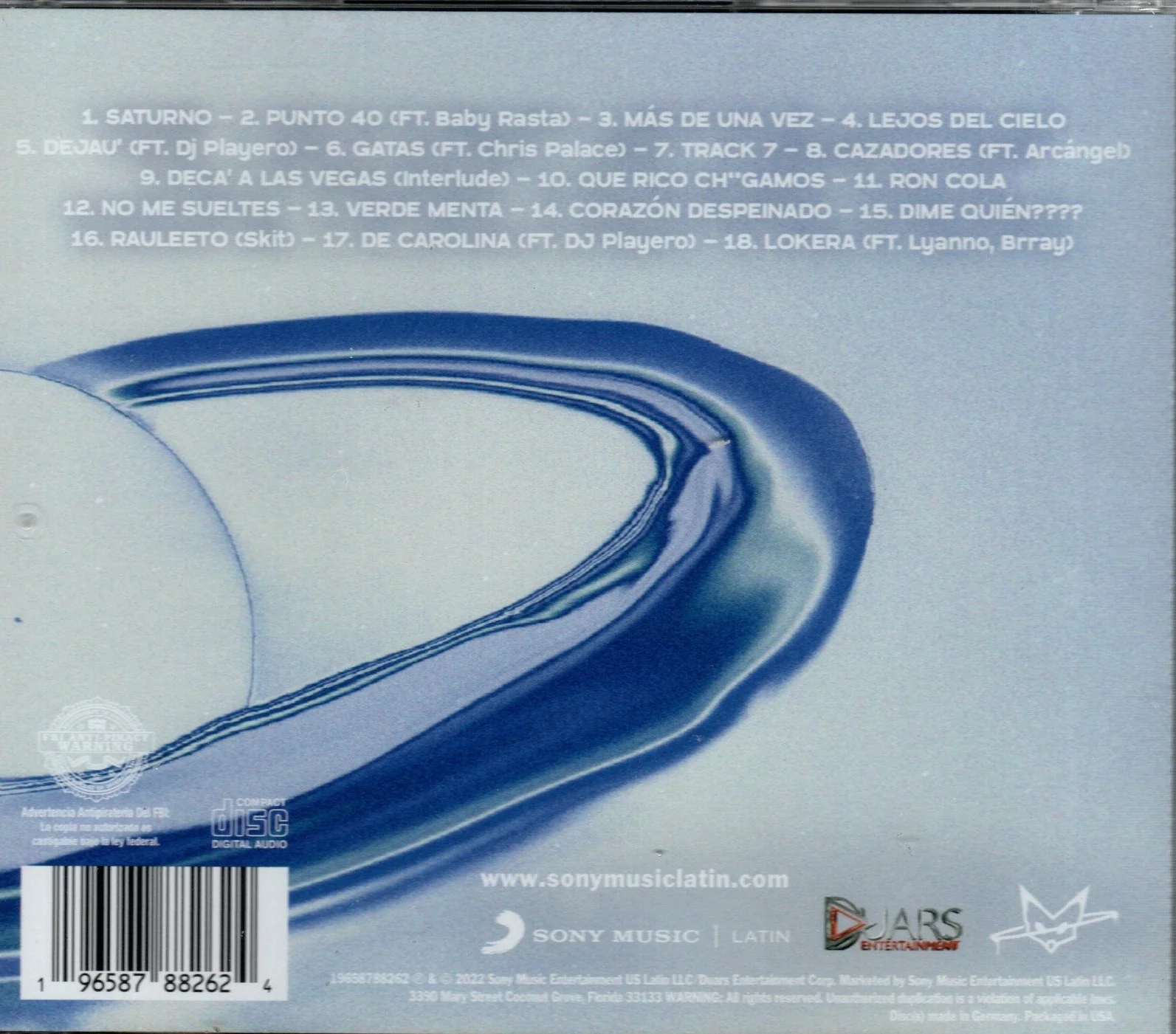 CD Rauw Alejandro – Saturno - Image 2