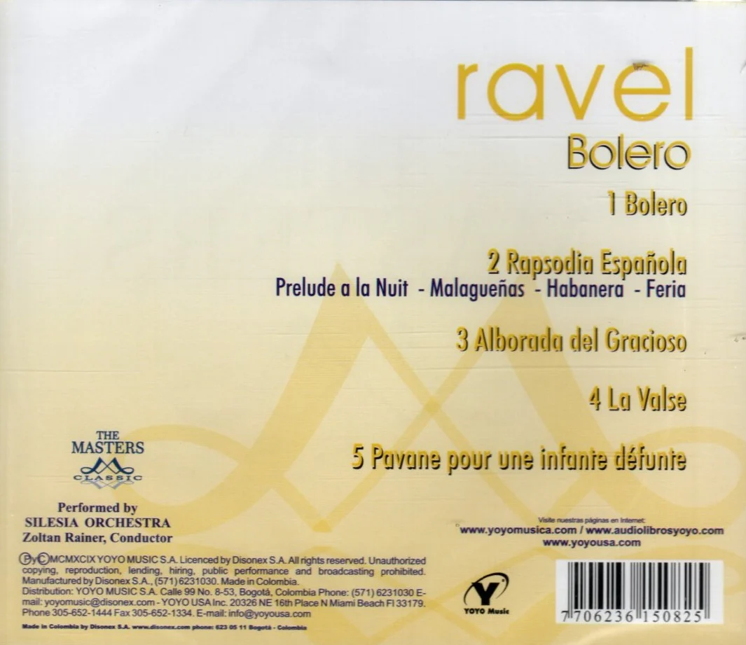 CD Ravel - Bolero - Image 2