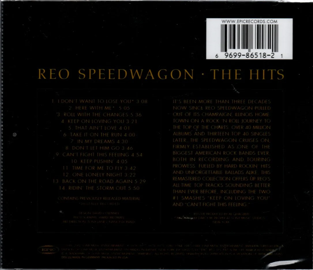 CD REO Speedwagon – The Hits - Image 2