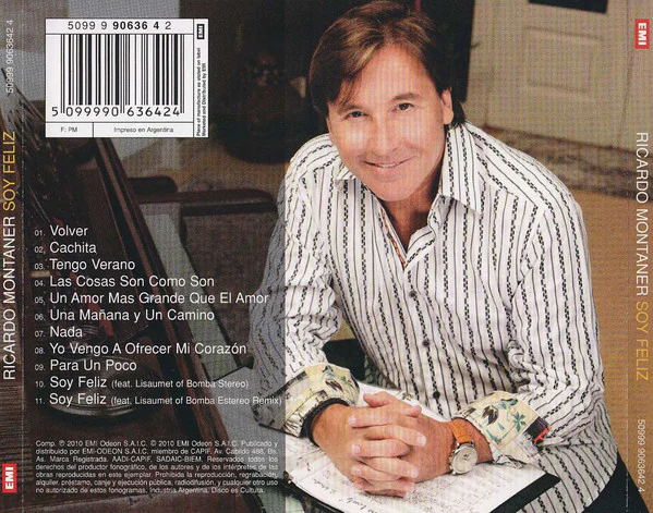 CD Ricardo Montaner – Soy Feliz - Image 2