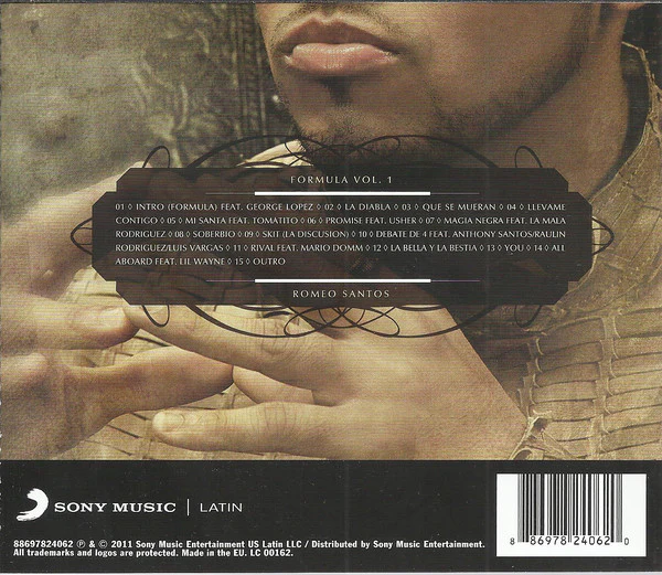 CD Romeo Santos – Formula Vol. 1 - Image 2