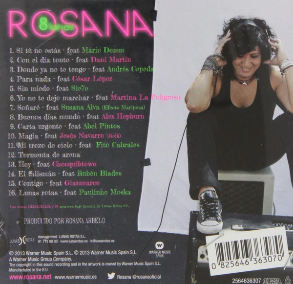 CD Rosana - 8 Lunas - Image 2