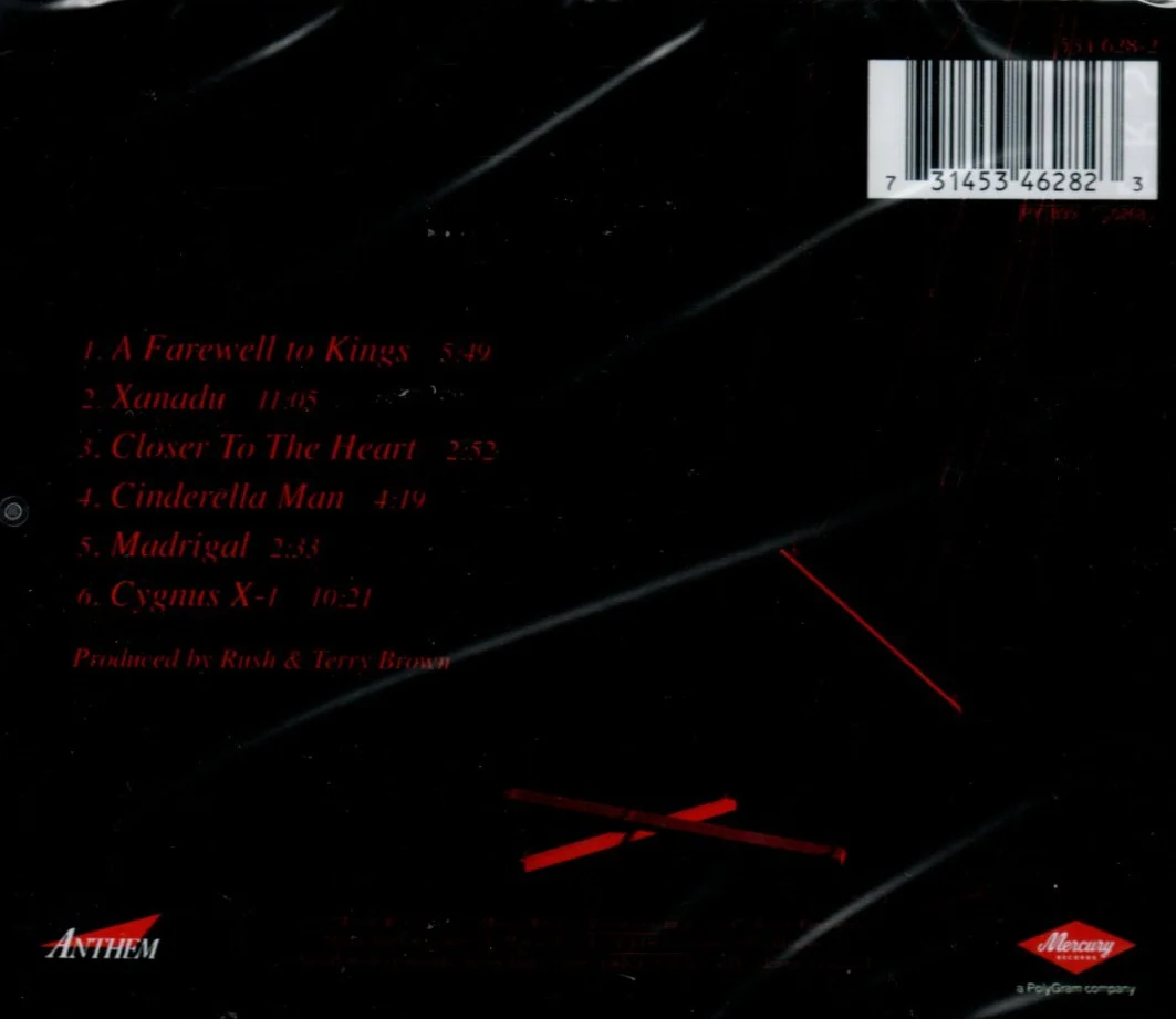 CD Rush - A Farewell To Kings - Image 2