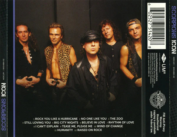 CD Scorpions ‎– Icon - Image 2