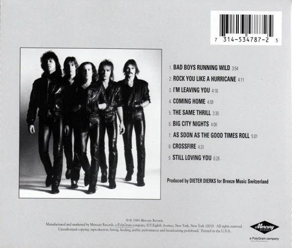 CD Scorpions – Love At First Sting - Image 2