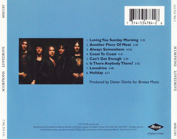 CD Scorpions – Lovedrive - Image 2