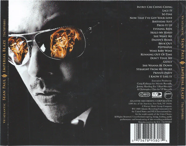 CD Sean Paul – Imperial Blaze - Image 2