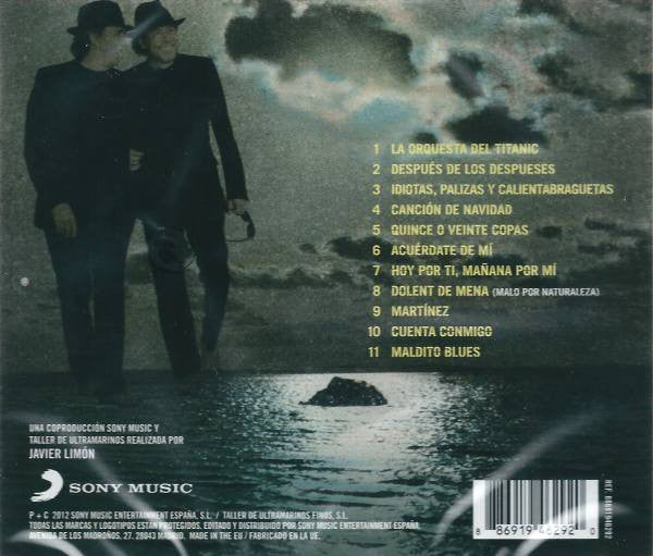 CD Serrat & Sabina – La Orquesta Del Titanic - Image 2
