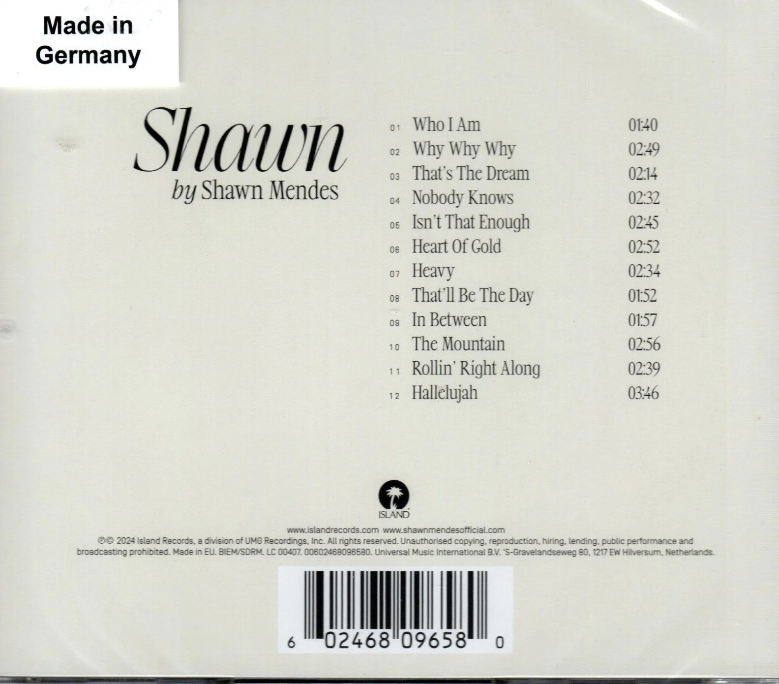 CD Shawn Mendes – Shawn - Image 2