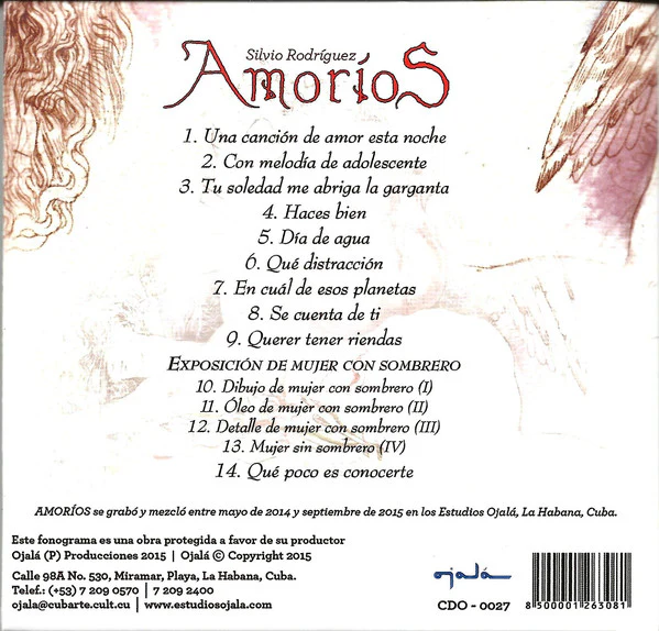 CD Silvio Rodríguez – Amoríos - Image 2