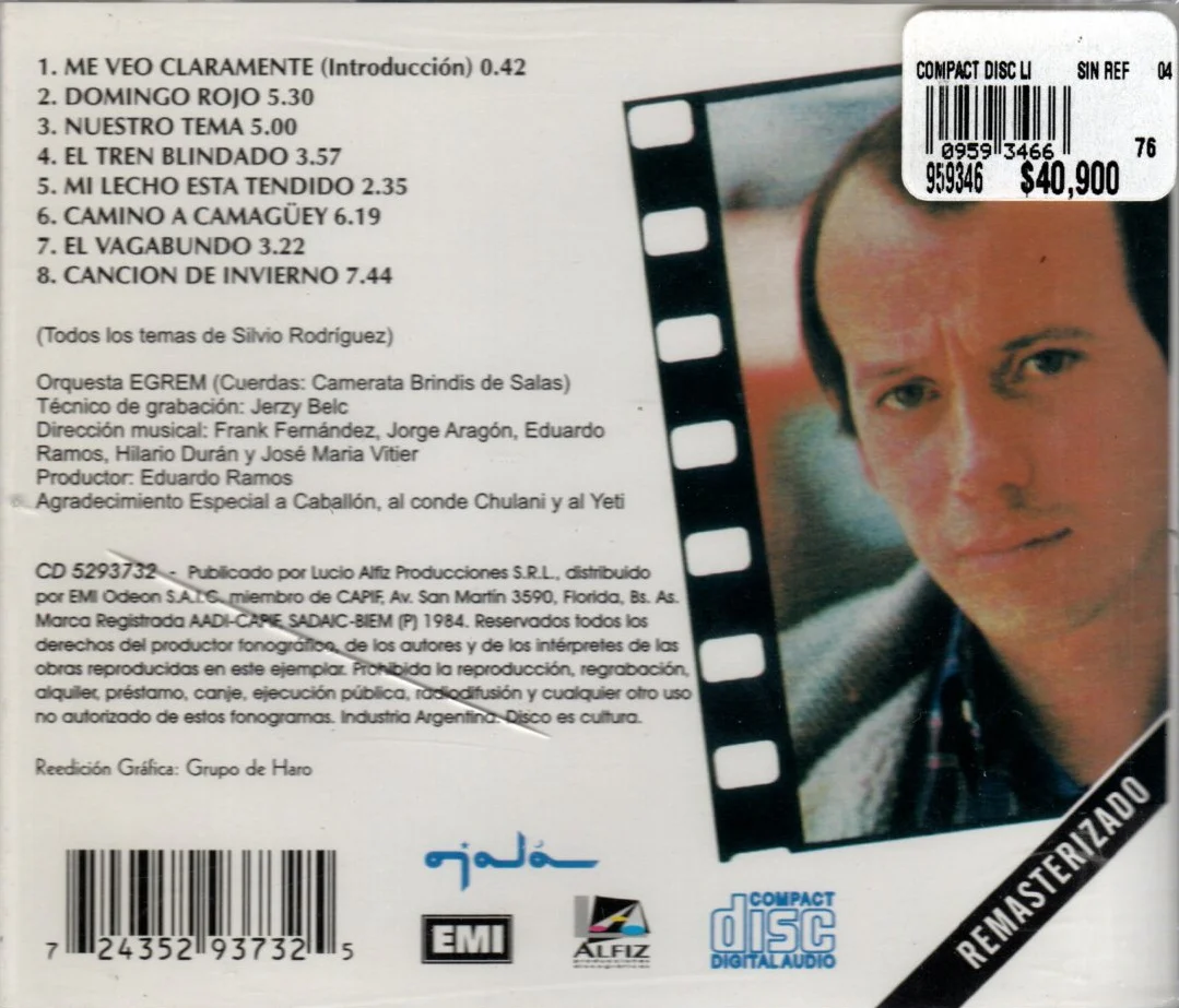 CD Silvio Rodríguez - Tríptico Vol.1 - Image 2