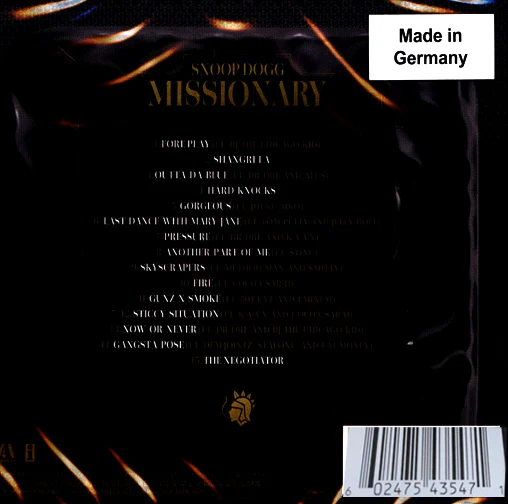 CD Snoop Dogg – Missionary - Image 2