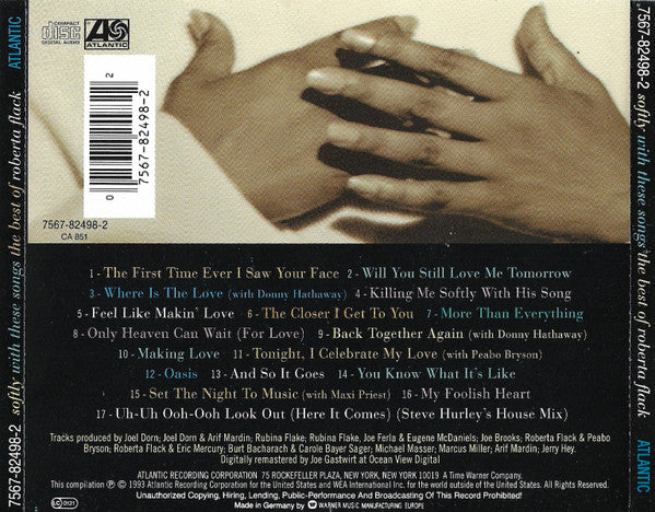 CD Roberta Flack - Softly With These The Best Of Roberta Flack - Image 2