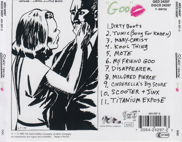 CD Sonic Youth – Goo - Image 2