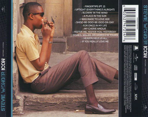 CD Stevie Wonder ‎– Icon - Image 2