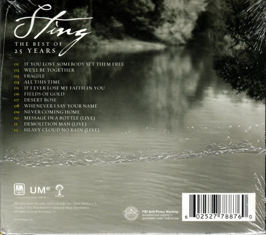 CD Sting – The Best Of 25 Years - Image 2