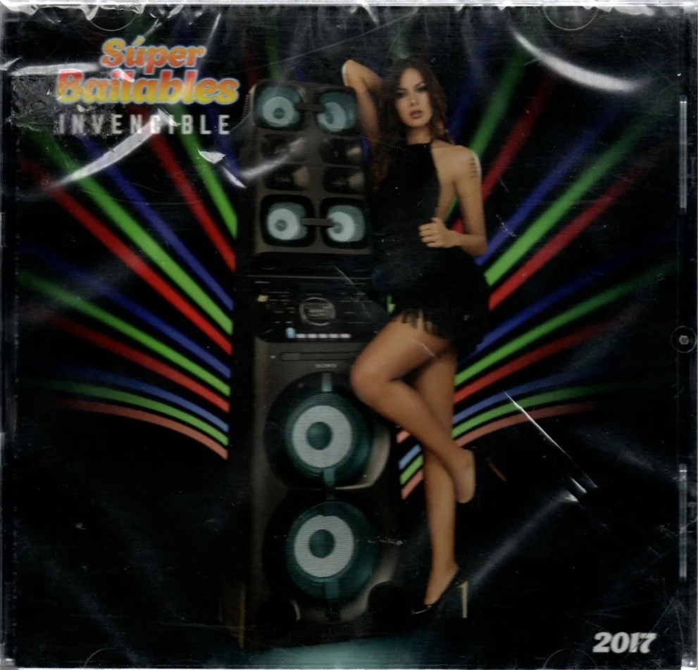 CD Súper Bailables Del Años 2017 Invencibles