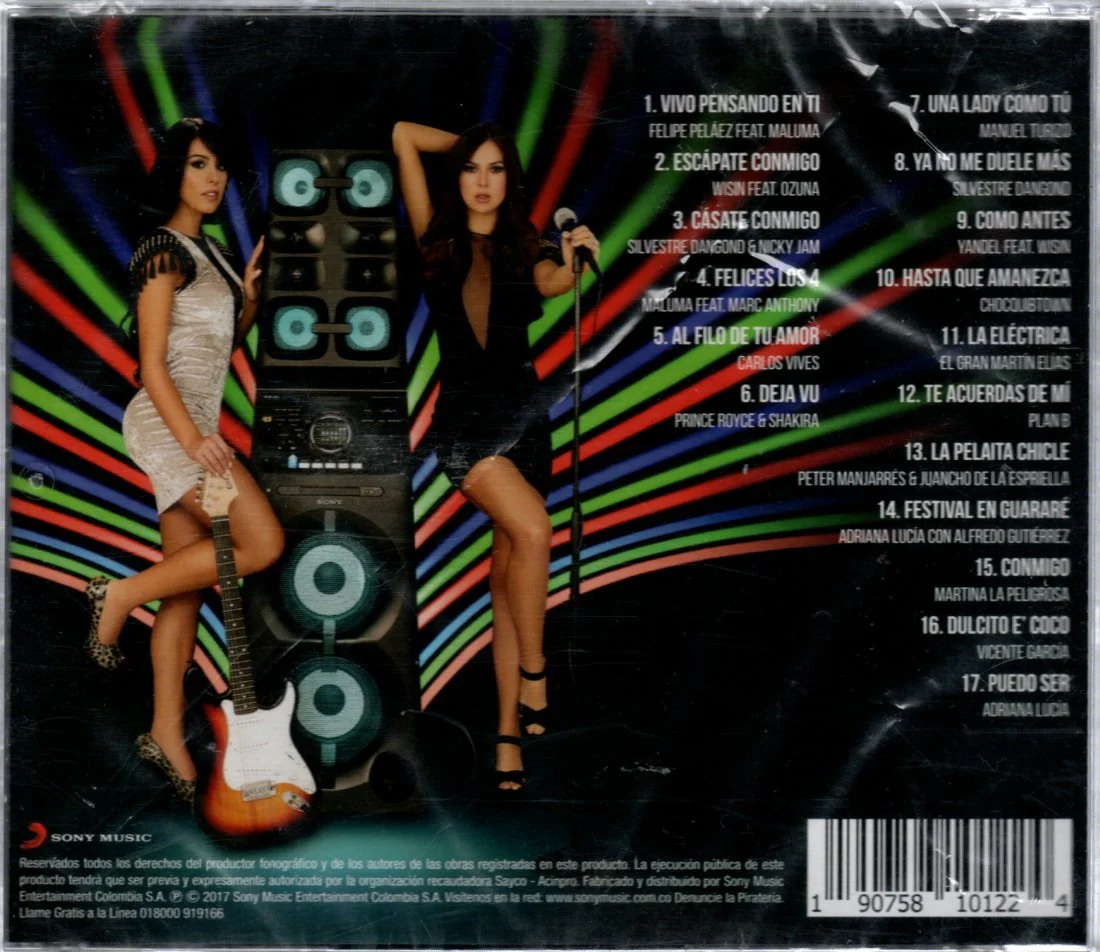 CD Súper Bailables Del Años 2017 Invencibles - Image 2