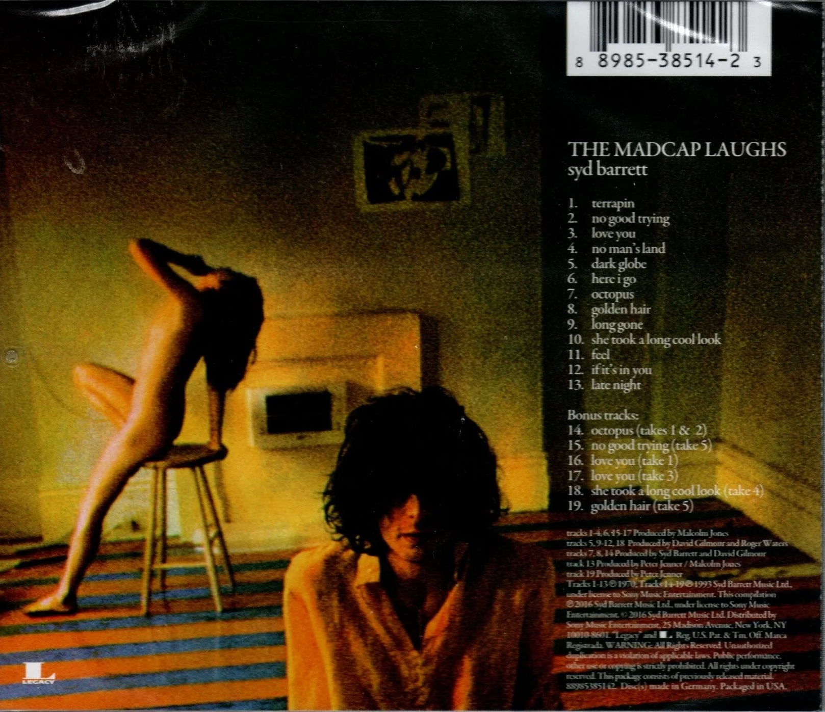CD Syd Barrett – The Madcap Laughs - Image 2
