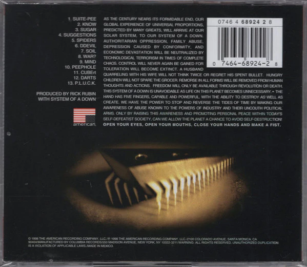 CD System Of A Down - System Of A Down - Image 2