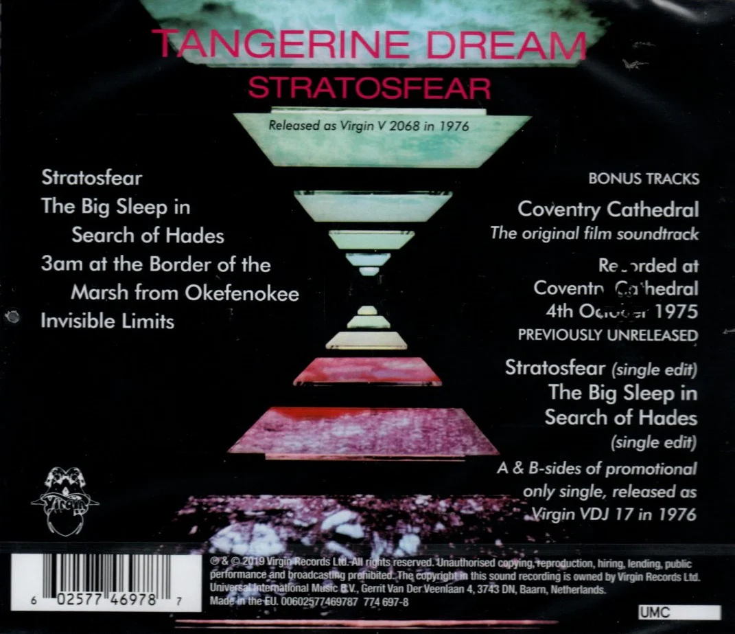 CD Tangerine Dream – Stratosfear - Image 2