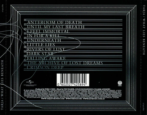CD Tarja – What Lies Beneath - Image 2
