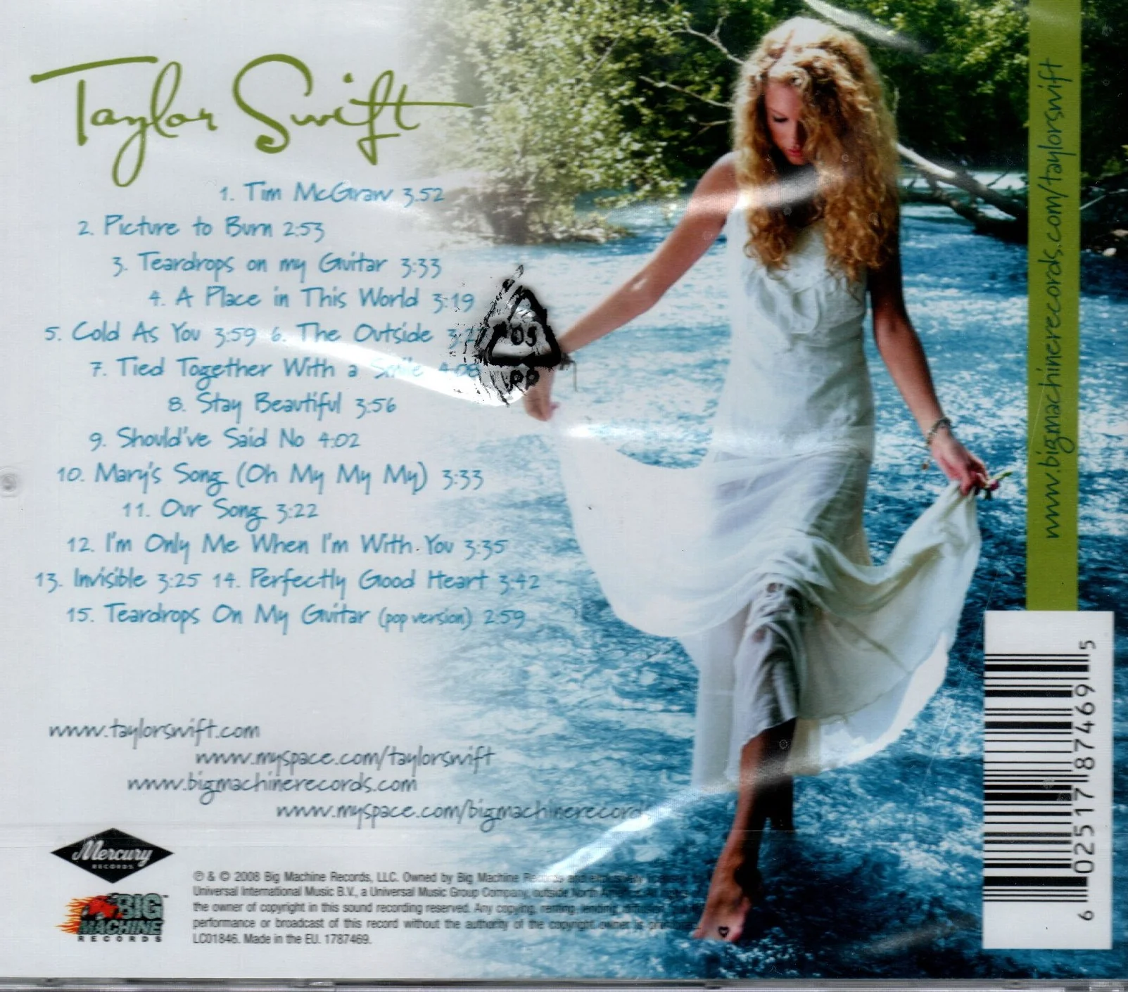 CD Taylor Swift – Taylor Swift - Image 2