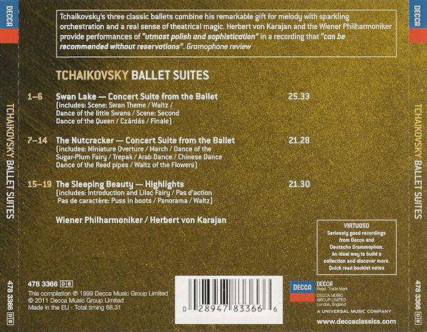 CD Tchaikovsky Wiener Philharmoniker, Herbert von Karajan - Image 2