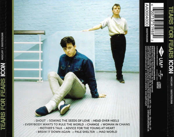 CD Tears For Fears ‎– Icon - Image 2