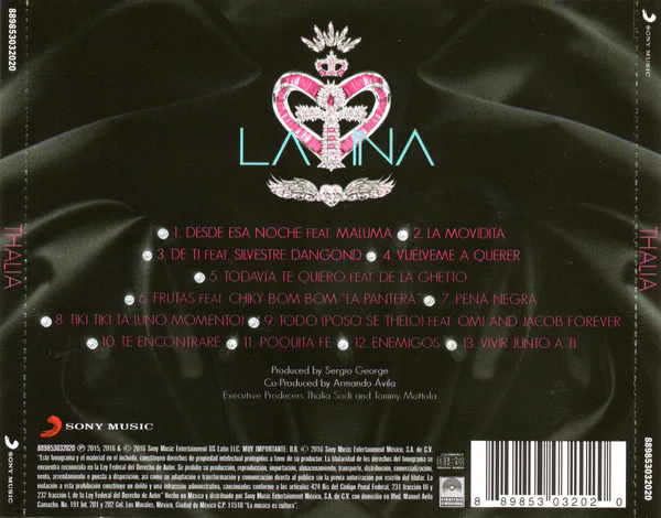 CD Thalia ‎– Latina - Image 2