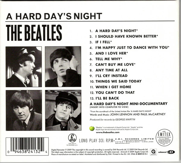 CD The Beatles – A Hard Day's Night - Image 2