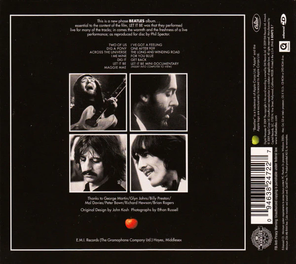 CD The Beatles – Let It Be - Image 2