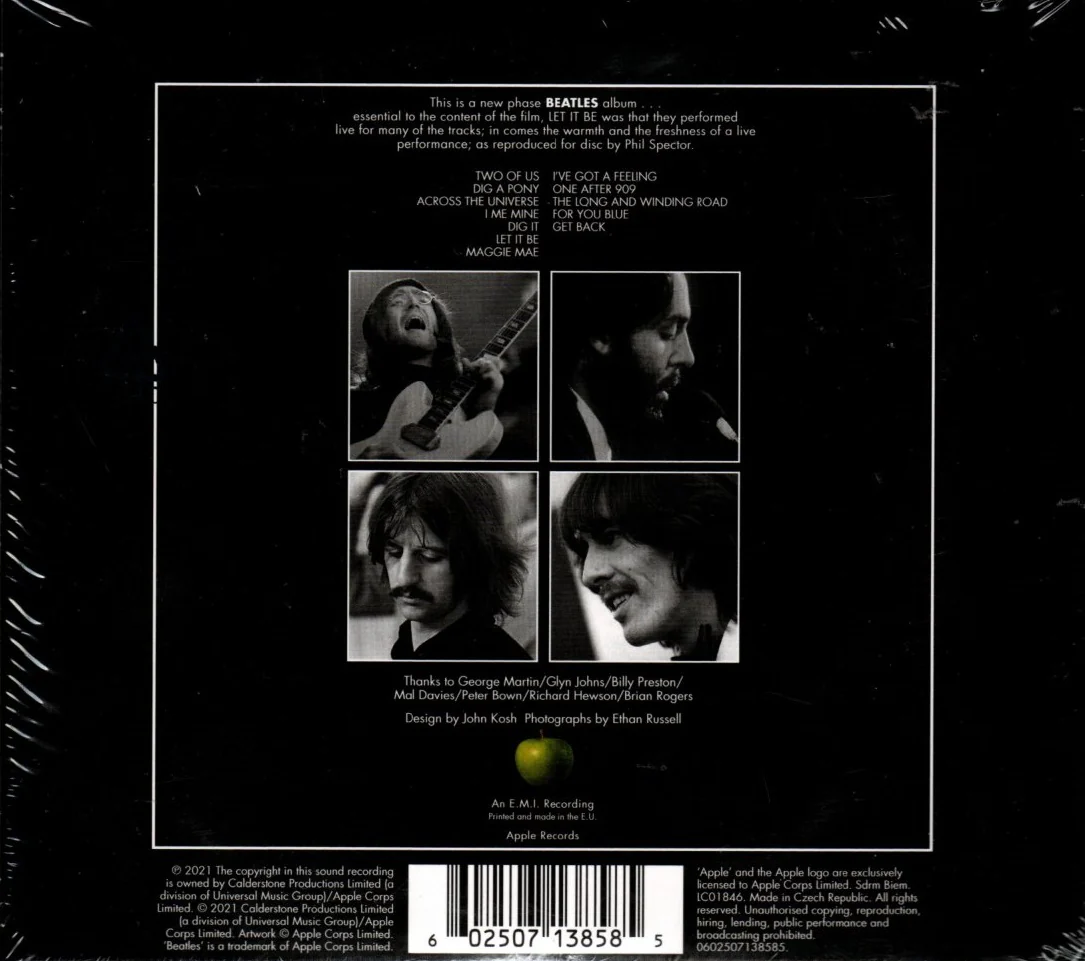 CD The Beatles – Let It Be - Image 2