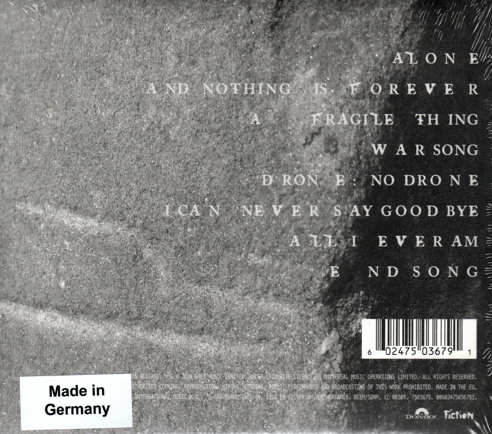 CDX2 The Cure – Songs Of A Lost World - Image 2