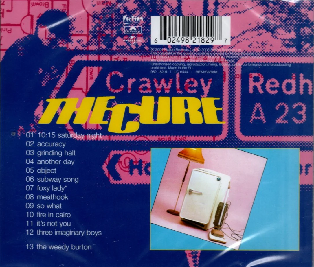CD The Cure - Three Imaginary Boys - Image 2