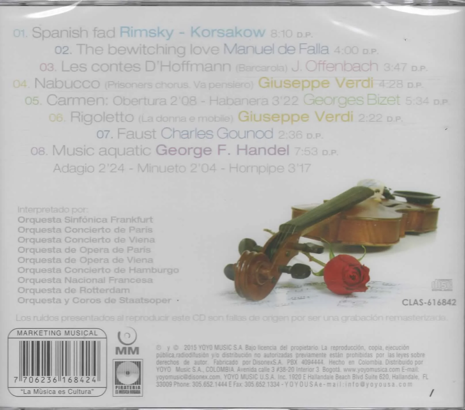 CD The gratest Classical Masterpieces Vol. 1 - Image 2