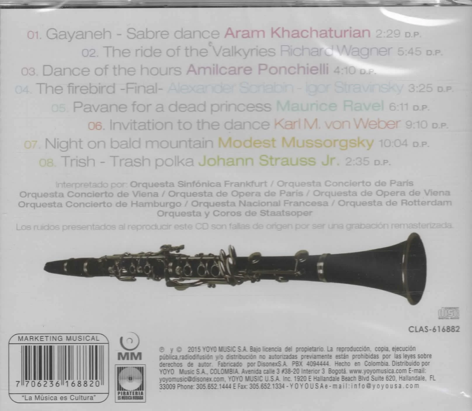 CD The gratest Classical Masterpieces Vol. 5 - Image 2